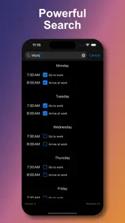 How to cancel & delete simple week routine 2