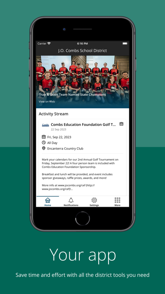 #1. J.O. Combs School District (iOS) Által: J O COMBS UNIFIED DISTRICT 44