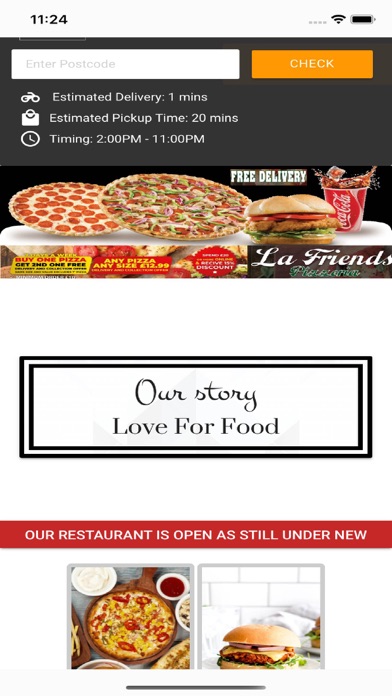 La Friends Pizzeria Screenshot
