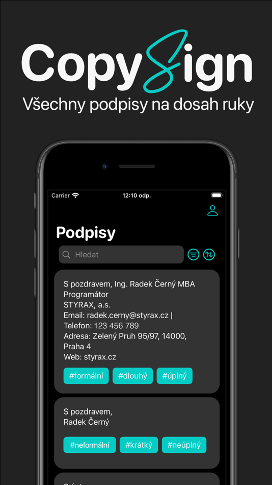 #1. CopySign (iOS) 由: STYRAX, a.s.