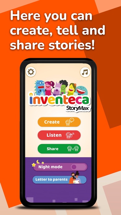 Inventeca: kids' storytelling Screenshot