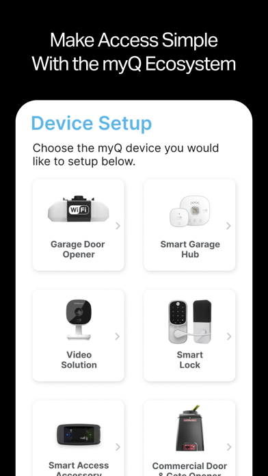 myQ Garage & Access Control Screenshot