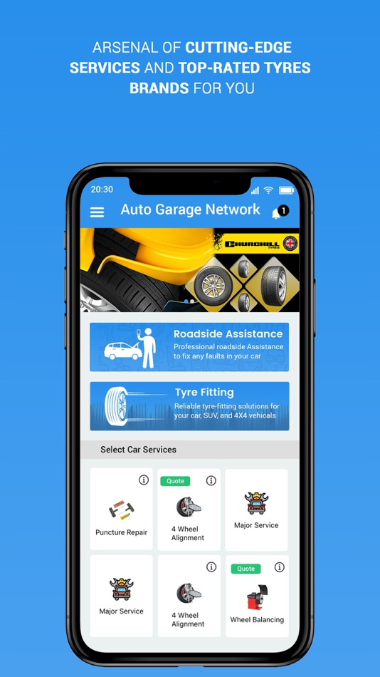 #1. Auto Garage Network (iOS) 由: AUTO GARAGE NETWORK LTD