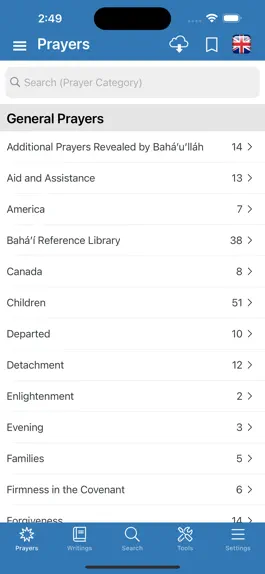 Game screenshot Bahá'í Prayers,Writings,Tools apk