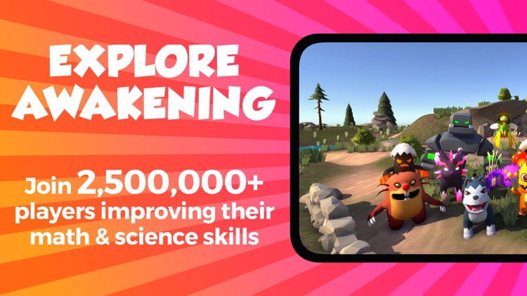 Legends of Learning's New Awakening Game  📣 Today's the day! Our new  AWAKENING GAME has launched! Students will get stronger and smarter as they  play with classmates and use knowledge to