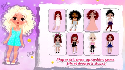 DIY Paper Doll Chibi Dress Up Screenshot