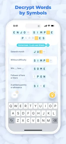 Game screenshot Clues and Tiles - Word Game hack