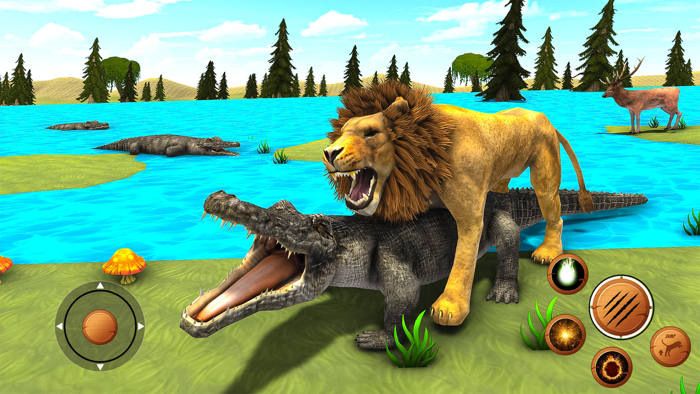 Lion Simulator Family Game