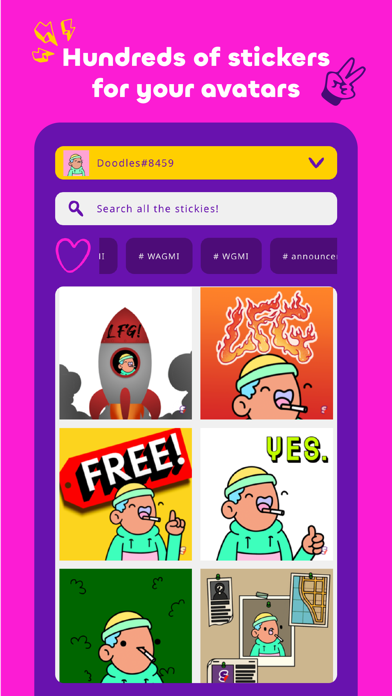 Stickies GIFs Screenshot