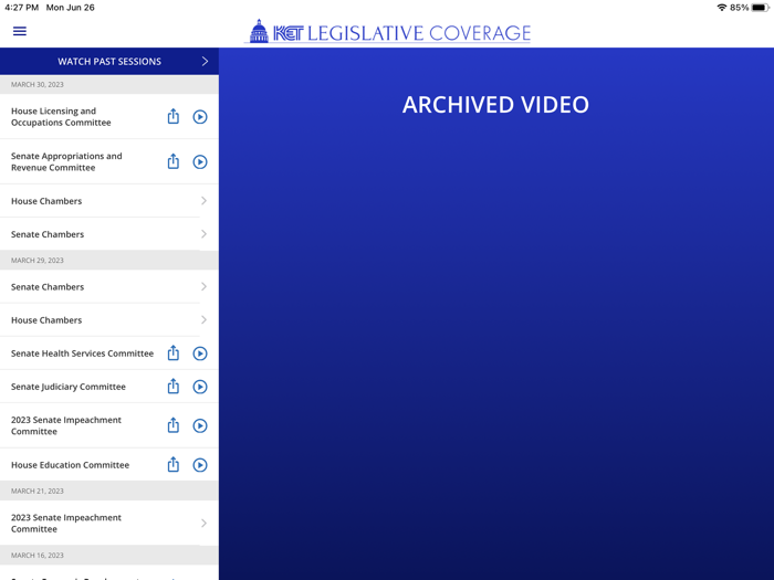 KET - Legislative Coverage