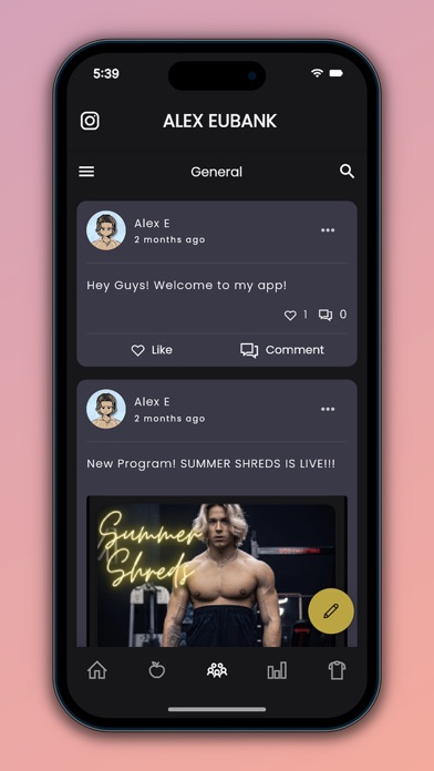 Eubank Fitness Screenshot