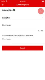 shipping confirmation system iphone screenshot 4