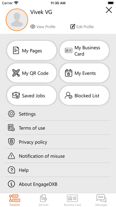 EngageDXB Screenshot
