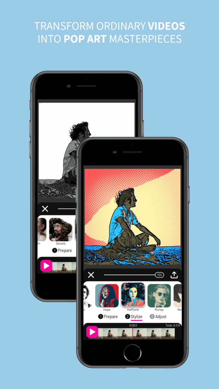 Toonita Video Pop Art Filters