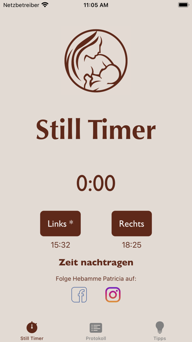 Still Timer App Screenshot