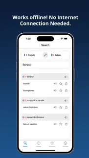 french italian dictionary + iphone screenshot 1