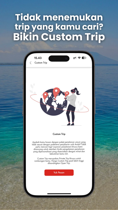 Explorer.id - Open Trip App Screenshot