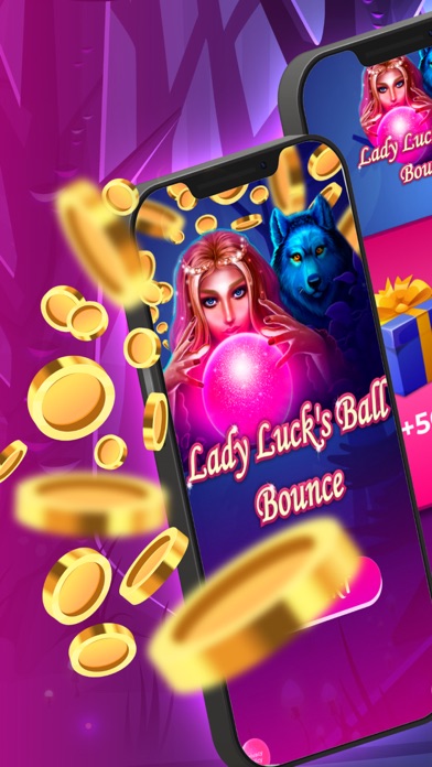 Lady Luck's Plinko Ball Bounce Screenshot