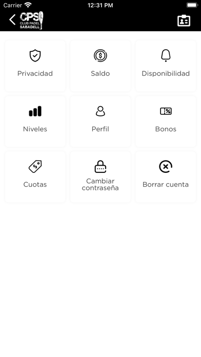 Club Padel Sabadell Screenshot