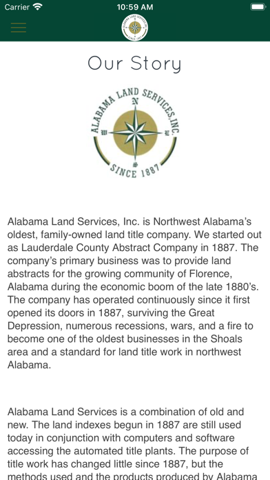 Alabama Land Services - CCRs Screenshot