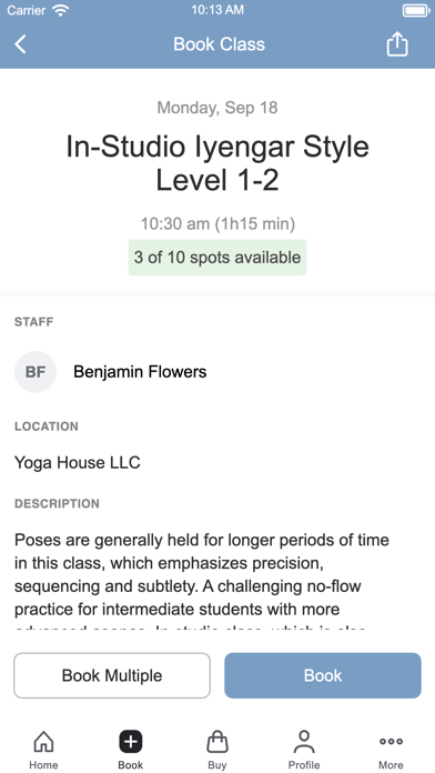Yoga House Screenshot