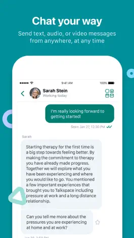Game screenshot Talkspace Therapy and Support apk