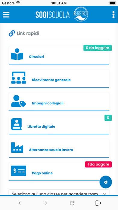 REGISTRO SOGI SCUOLA Screenshot