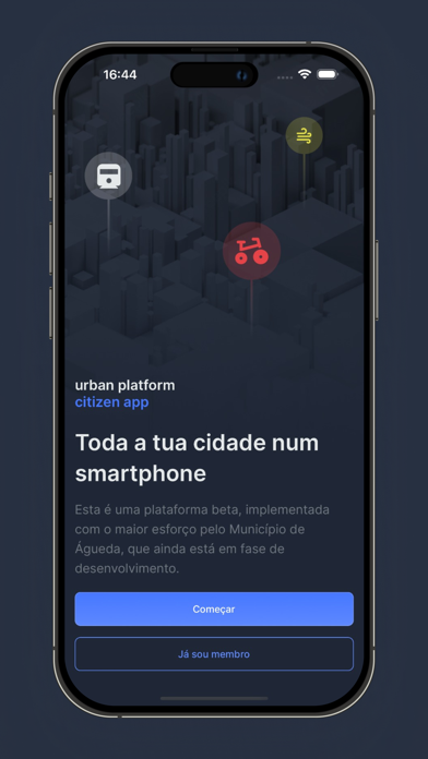 Águeda Urban Platform Screenshot