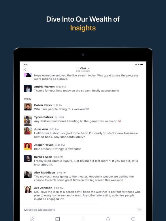 Top Dog Community iPad screenshot 1 - Social Networking app