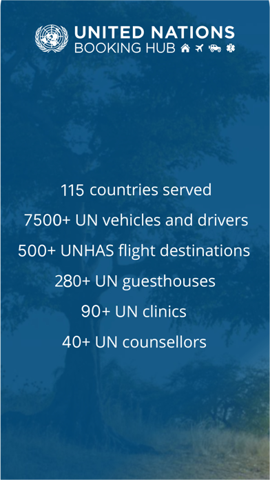 Screenshot #1 pour UN Booking Hub