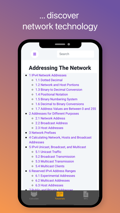 IPCalc - Calculate The Network Screenshot