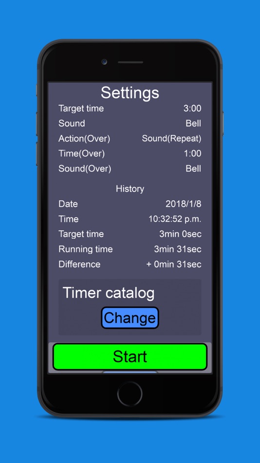#3. P-Timer (iOS) Podle: Yoshiaki Onishi
