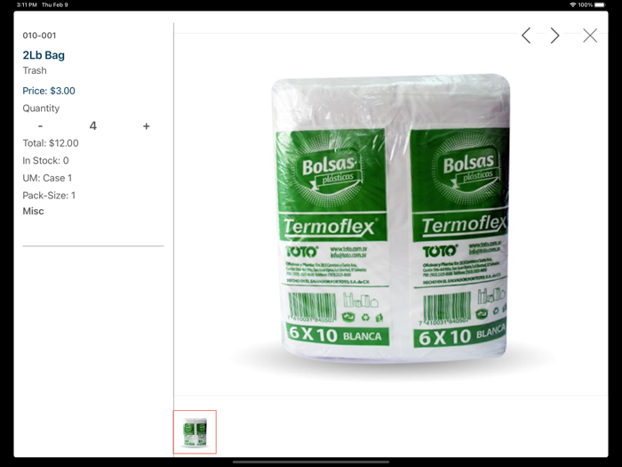 Listaso Sales Order and Catalog