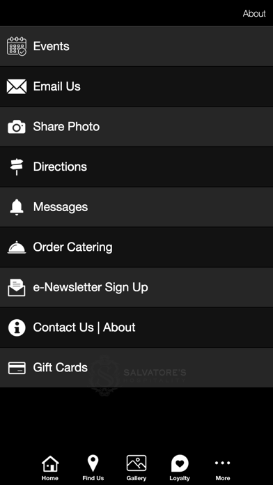 Salvatores Hospitality Screenshot