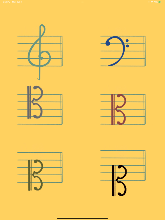 iClef iPad screenshot 1 - Education app