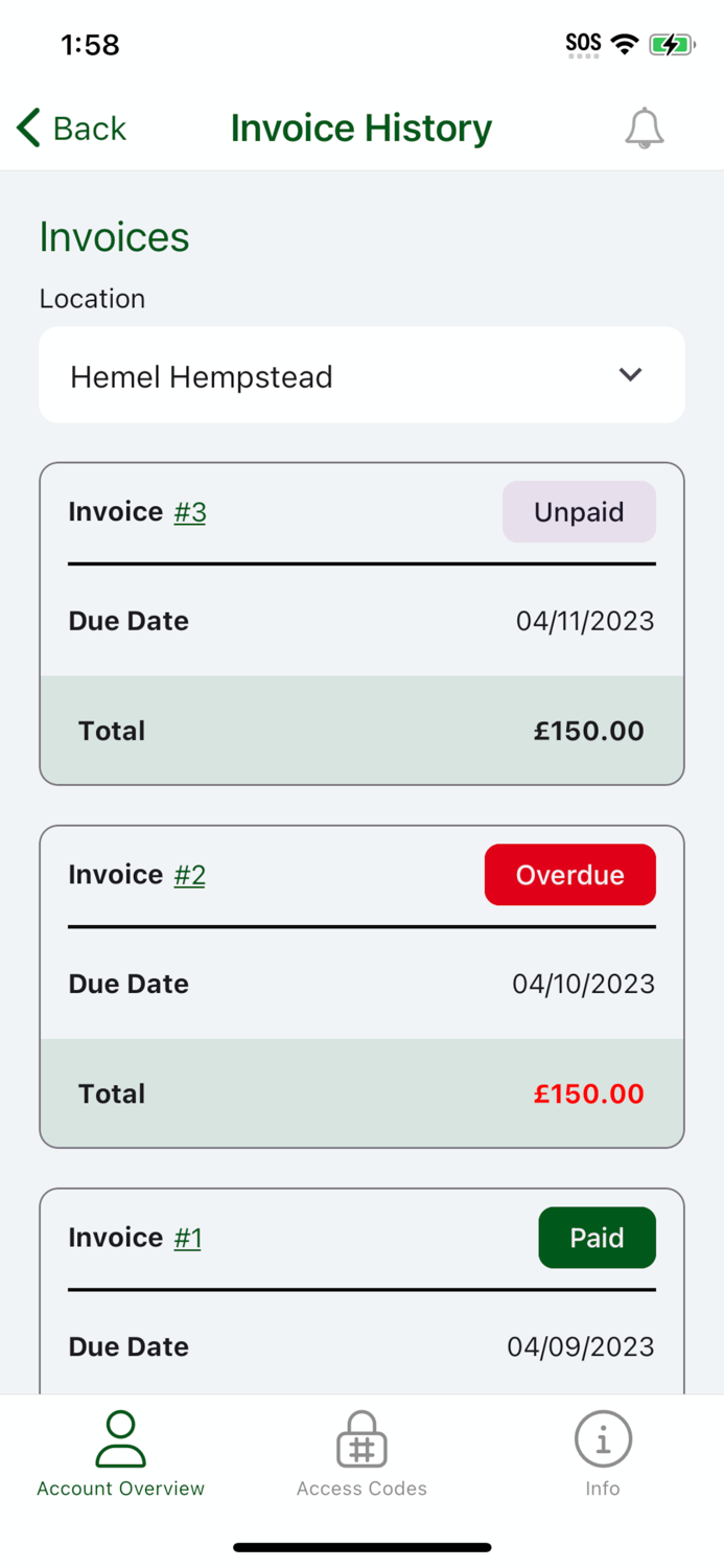 the self storage company