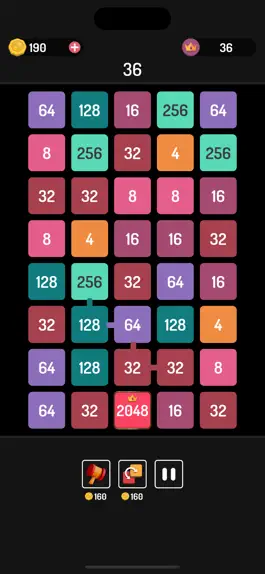 Game screenshot 2248:Merge Numbers Game apk