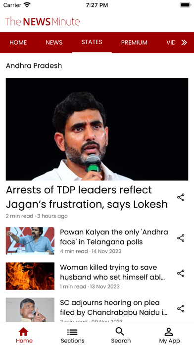 The News Minute Screenshot