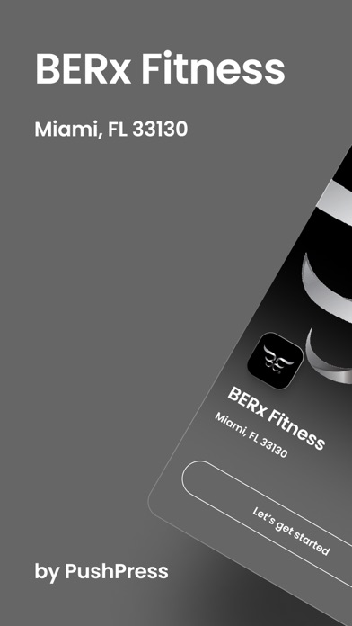 BERx Fitness Screenshot