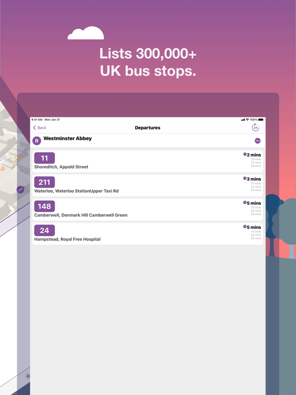 Screenshot #5 pour Bus Times UK