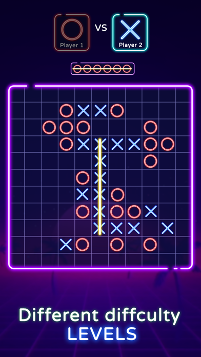 Tic Tac Toe 2 player: XOのおすすめ画像5