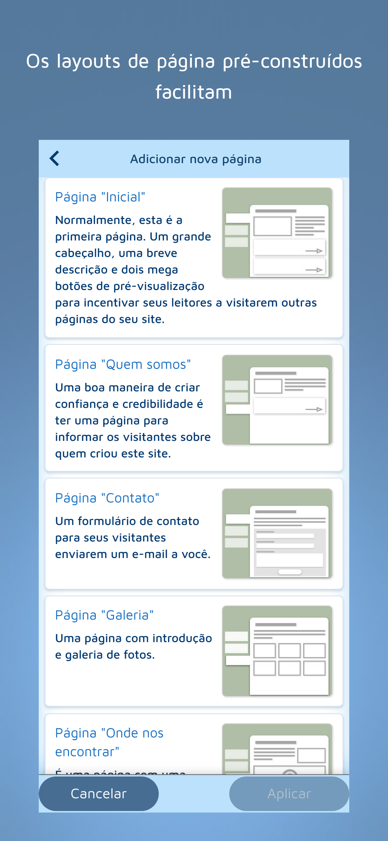 FreeSite – Criador de Sites