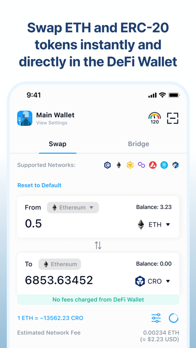 Crypto.com l DeFi Wallet Screenshot