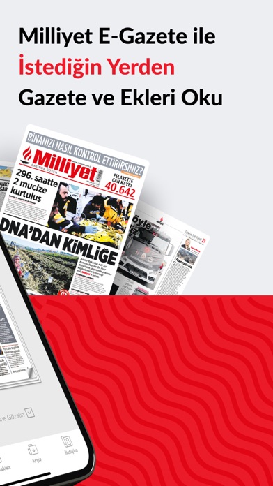 Milliyet E-Gazete Screenshot