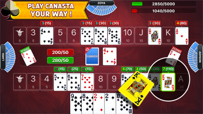 Canasta - Fun Classic Cardgame Screenshot