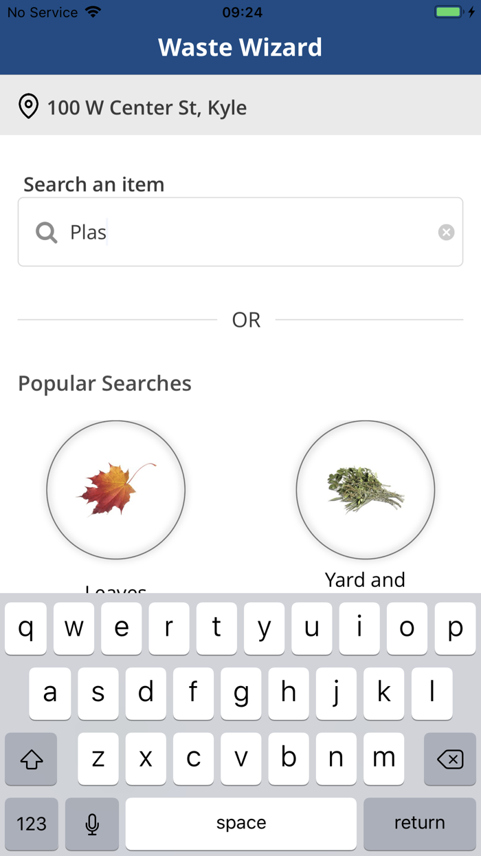 Texas Disposal Waste Wizard