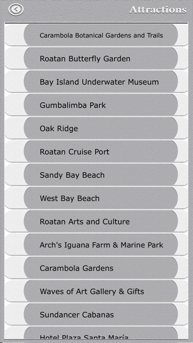 Roatan Island Tourism Screenshot