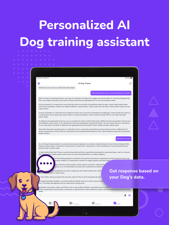 Dog Training App: Train My Dog iPad screenshot 6 - Lifestyle app