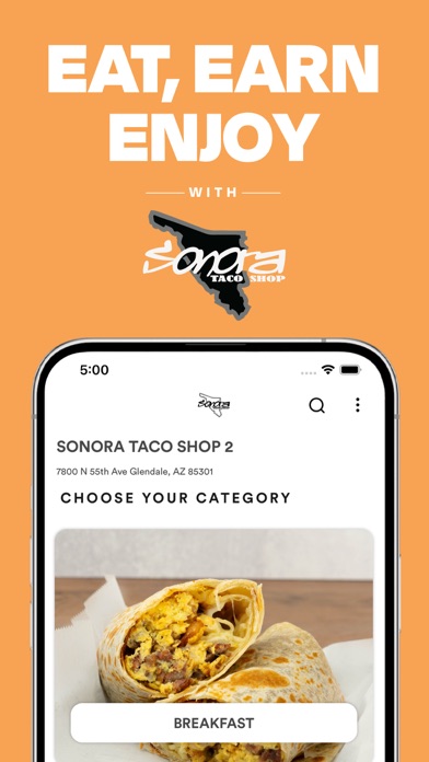 Sonora Taco Shop Screenshot