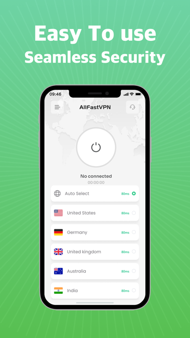 AllfastVPN:High Speed VPN Screenshot